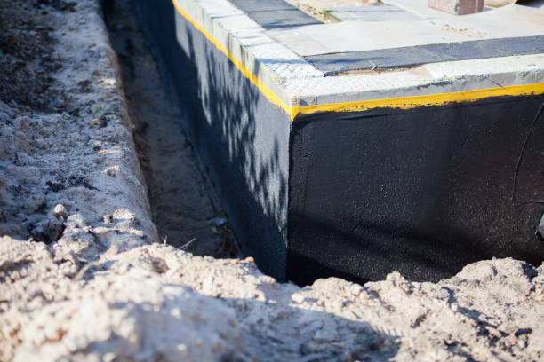 Professional Foundation Crack Repair technician working in National Park, NJ
